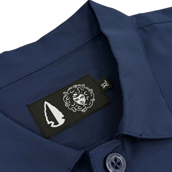 NEW Bundle of 2 Tachuntfish The Mojito Shirt Navy & Duck Hunter Camo XL - Picture 6 of 15